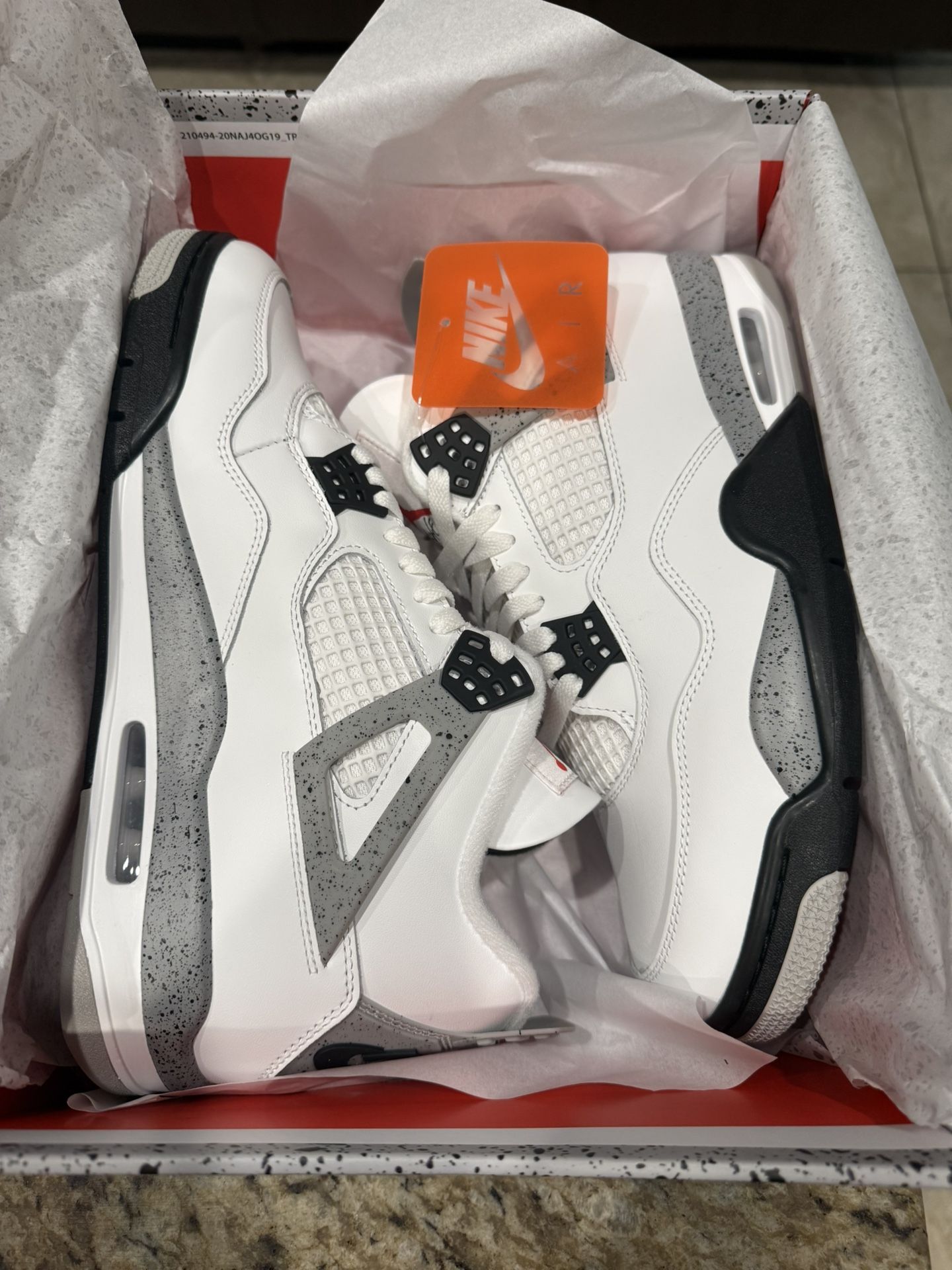 Jordan 4 Retro (white Cement)