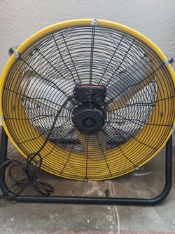 24" FLOOR DRUM FAN