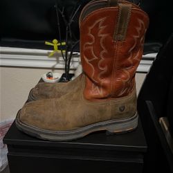 ARIAT WorkHog Wide Square Toe Steel Toe Work Boot  