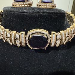 Moissanite Ad Choker