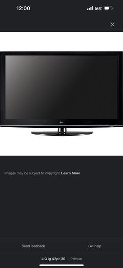 lg 42pq30 Plasma tv