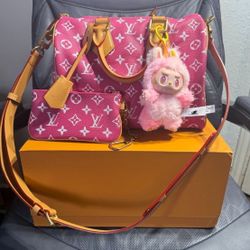 Louis Vuitton Speedy P9 Bandoulière 30 Dragonfruit