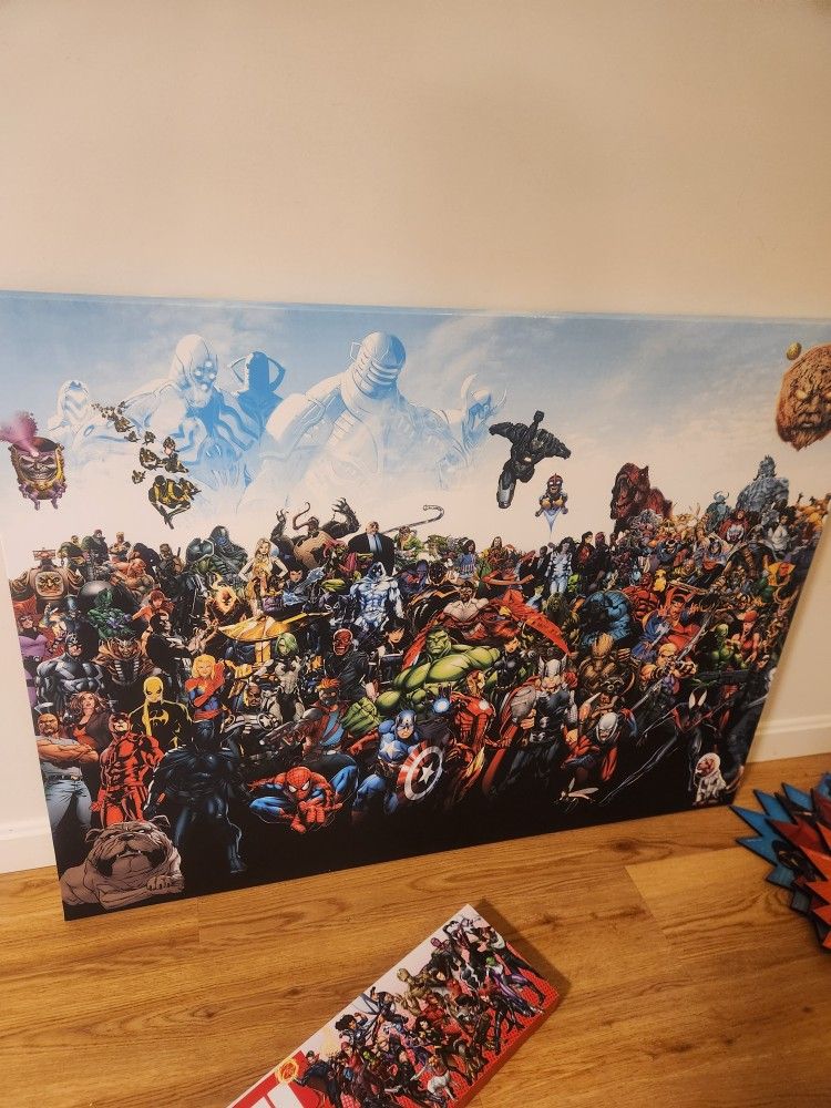 Marvel Boys Bedroom Wall Decor