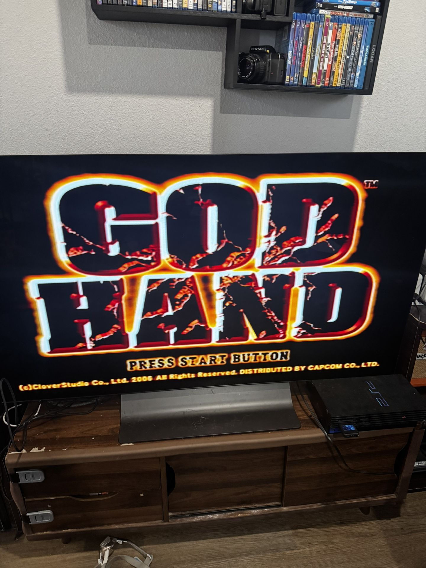 God Hand Sony PlayStation 2 PS2, 2006 Tested Disc Only