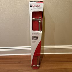 NEW Delta Coordinates 24” Towel Bar Brushed Nickel 