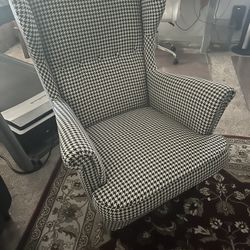 Chair, High Back Living Room Chair