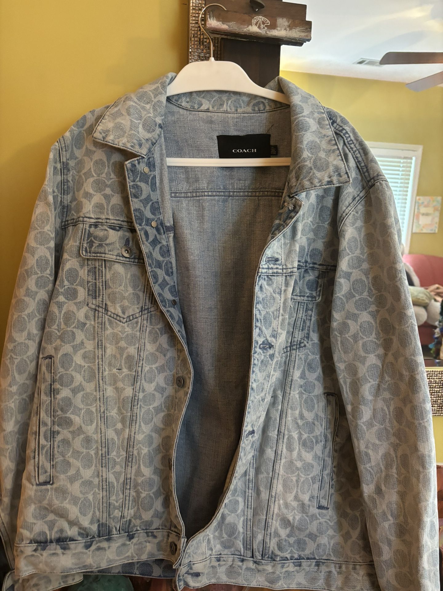 Coach Jean Jacket (never worn)