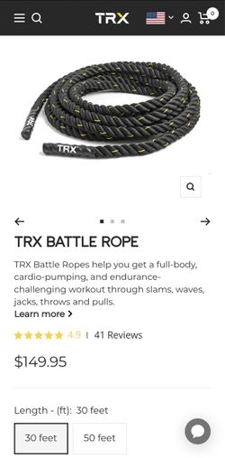 TRX Battle Rope 30’