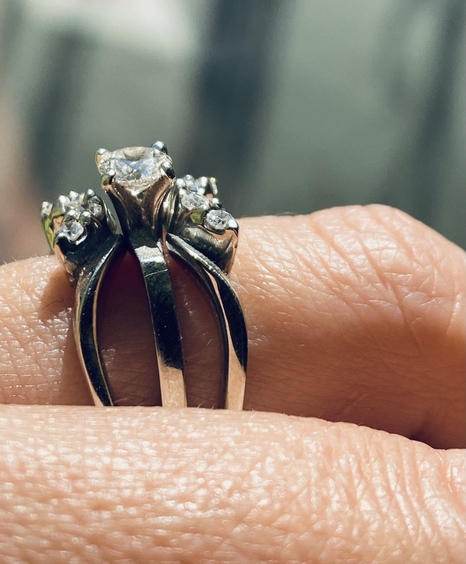 Vintage Engagement/ Wedding Ring Set