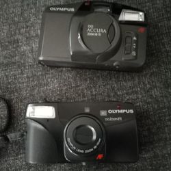 Lot Of 2 Olympus AF 35mm Camera 