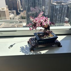 LEGO Bonsai Tree with Built-In LEDs