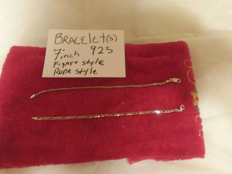 Sterling silver Bracelets