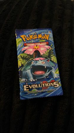 XY Evolutions Venusaur pack