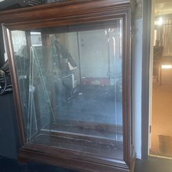 Display Wood Cabinet 