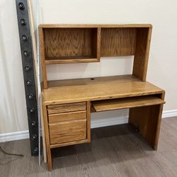 Oak Computer Desk