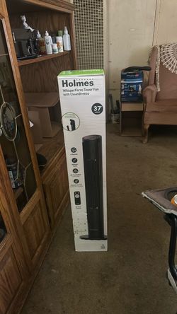 Whisper, voice tower fan with clean breeze