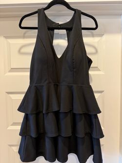 Mini Black Cocktail Dress