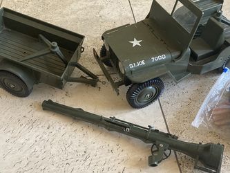 Vintage 1960s GI Joe Army Jeep decent condition g.i. Joes toy toys