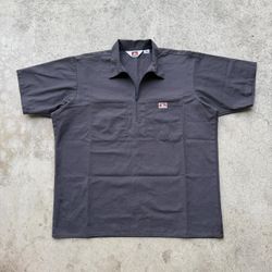 Vintage 90’s Ben Davis Workwear 1/4 Zip Shirt