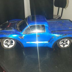 Raptor Rc Car This Is Battery  Operated  But Is Built For Speedand Drifts With The Best Of Them
