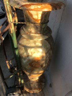 Two Large Ceramic Vases 