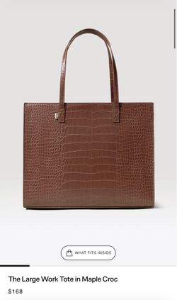 Beis Work Tote - Brown