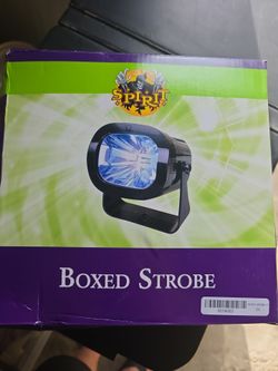 Spirit Halloween Boxed Strobe Light and fogger
