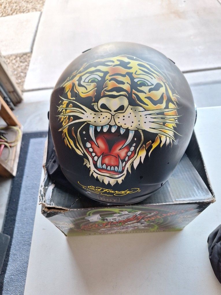 Ed Hardy Motorcycle Helmet