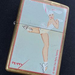 Vintage Tom Petty Pinup Girl Collection Zippo Lighter 
