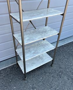 Marble Shelf 5 Tiers
