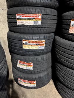 SET OF FOUR NEW TIRES 245/40/19 ARROYO GRANDSPORT ALL SEASON INCLUDING MOUNT AND BALANCE, ASK ME FOR SIZES AND BRANDS