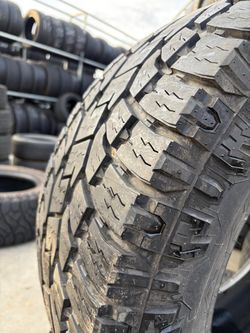 2-used 325/60R18 toyo open country AT3 tires Available with installation