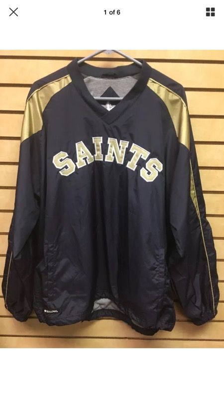 New Orleans saints Xl jacket