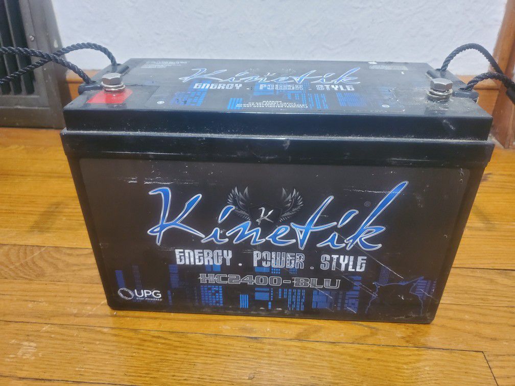Dry Cell  Car Audio Battery 