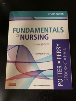Fundamentals of Nursing book with study guide