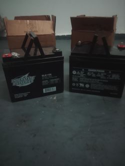 12 Volt 35AH/20HR INTERSTATE BATTERIES