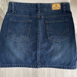 XS Mini Jean Skirt Chouyatou Brand 