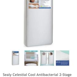 Gently Used - Sealy Celestial Cool Antibacterial 2 - Stage Mattress 