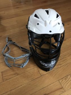 lacrosse eye mask and helmet