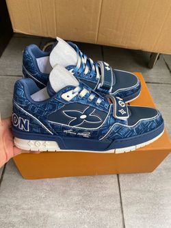 Louis Vuitton Blue Trainers US 10