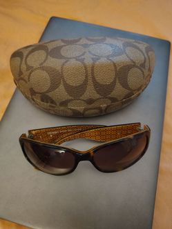 Coach Addison Tortoise Sunglasses with Case