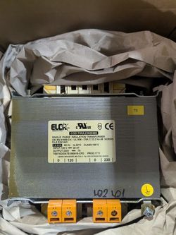 ELCA Single Phase insulation Transformer