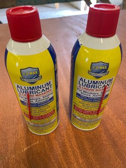 L.C. Wax Alumaslick Aluminum Lubricant & Liquid Masking – 2 Cans