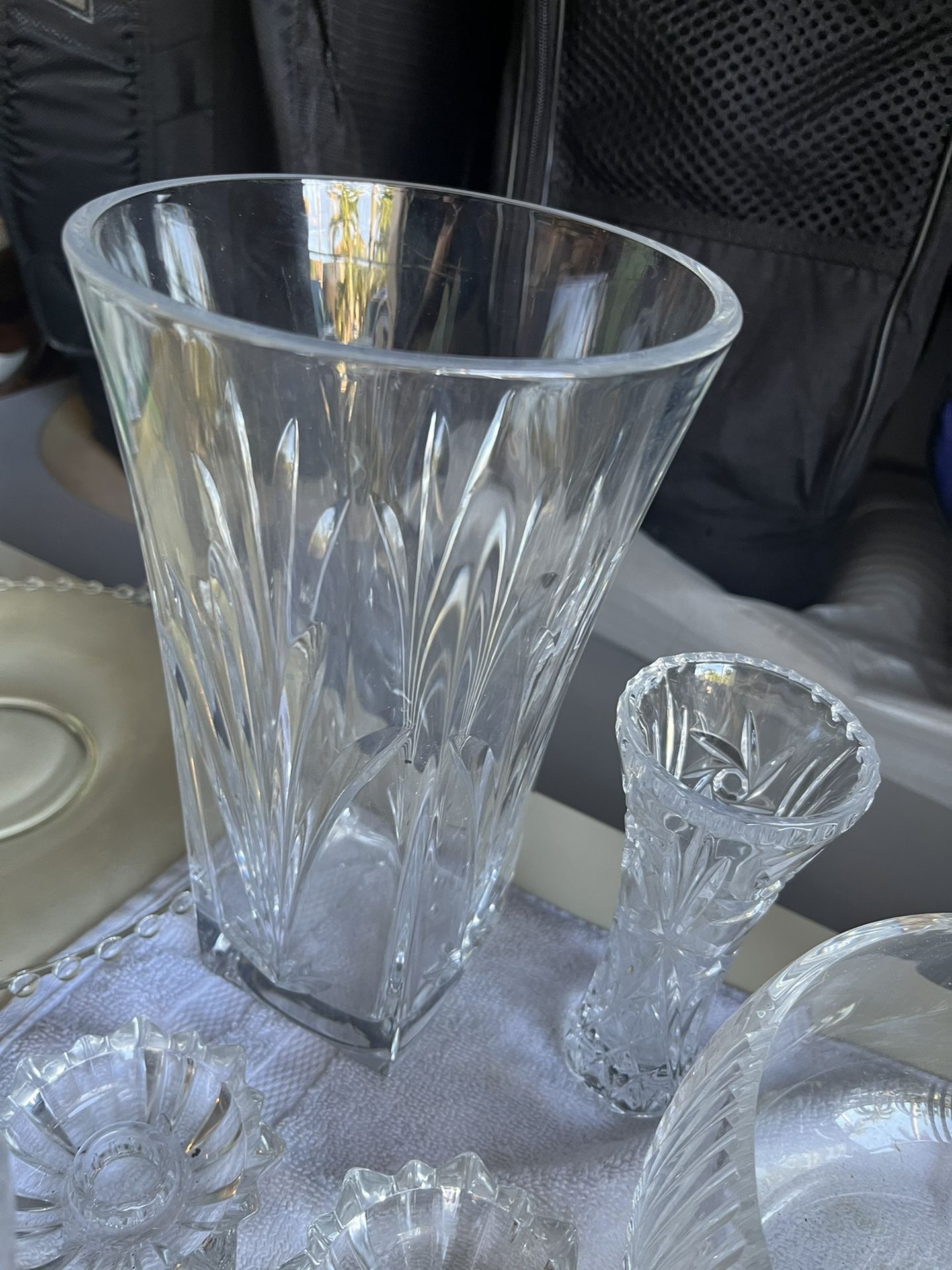 11 Pieces Of Vintage Crystal