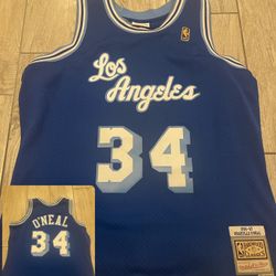 Los Angeles Lakers Shaquille O’Neal Jersey Size:XL