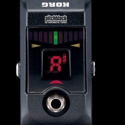 Korg Pitchblack Chromatic Guitar/Bass Tuning Pedal