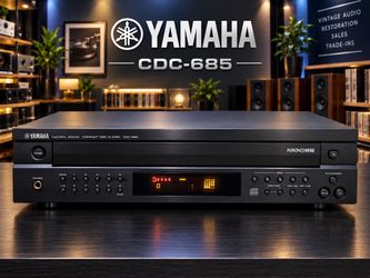 Yamaha CDC-685 5 Disc CD Changer - Serviced w/Remote