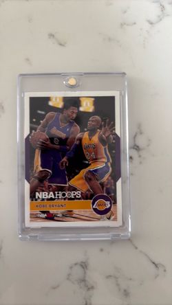 Kobe Bryant NBA Hoops Trading Card
