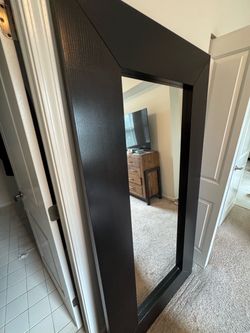 Large standing mirror