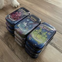 Pokémon Paldean Fates Sealed Mini Tins